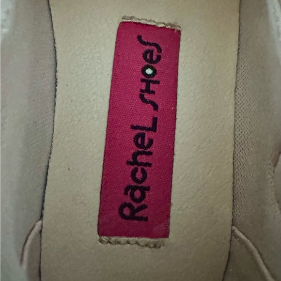 Pink Glitter Heart Kids Shoes, Rachel Shoes, Size 5 - Picture 3 of 4